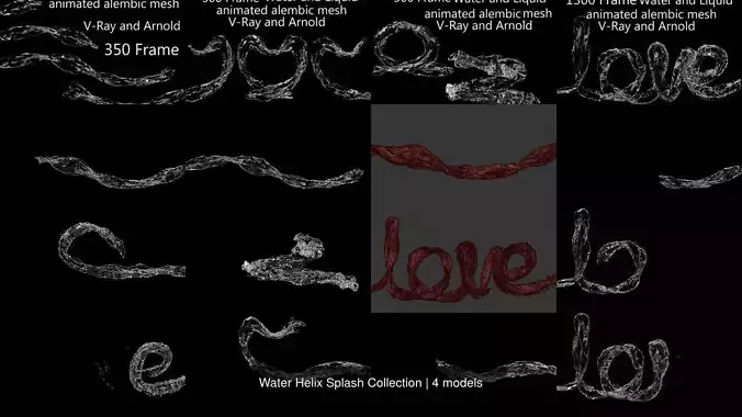 Water Helix Splash Collection