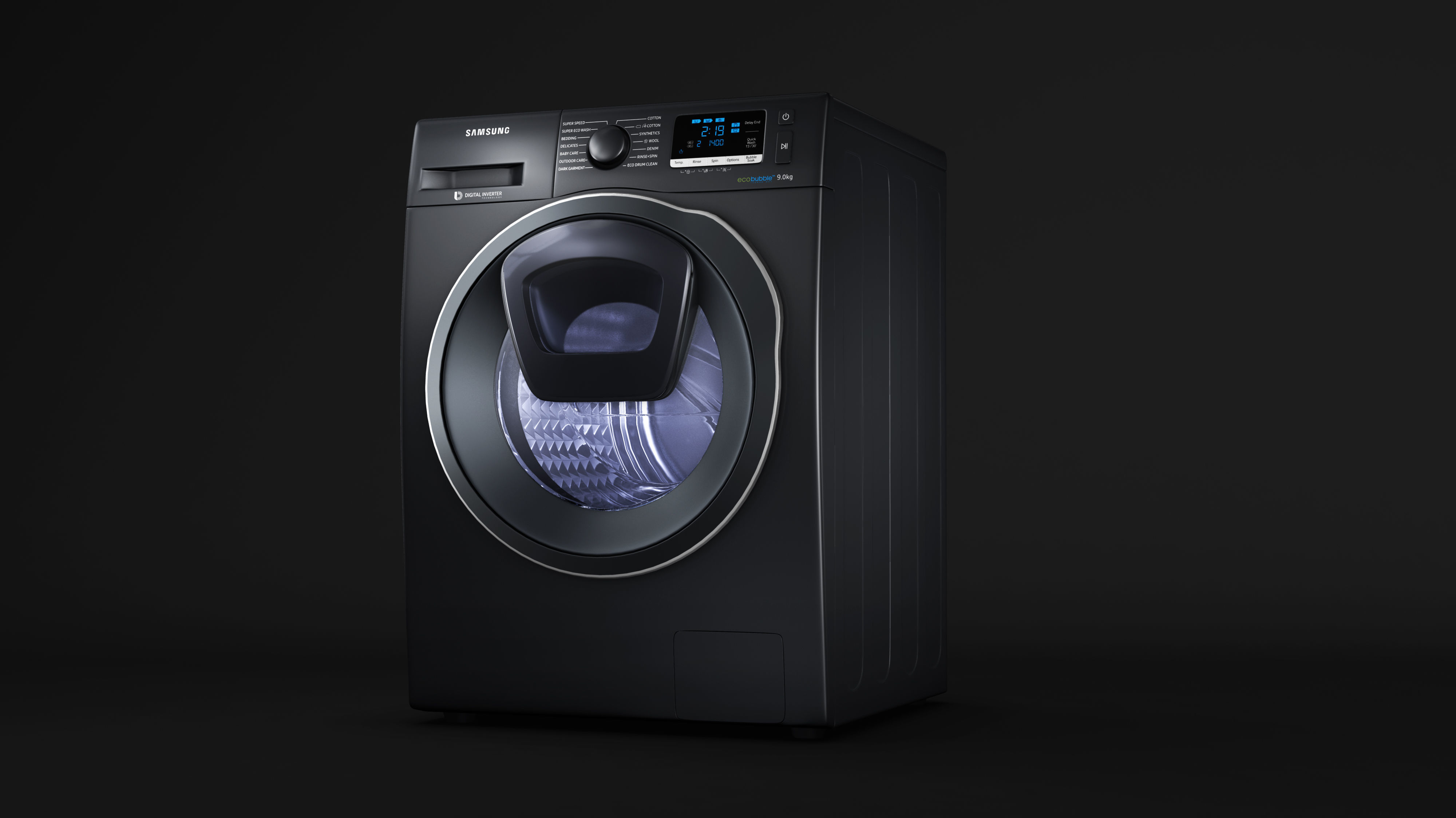 Samsung AddWash Washing Machine 3D model_2