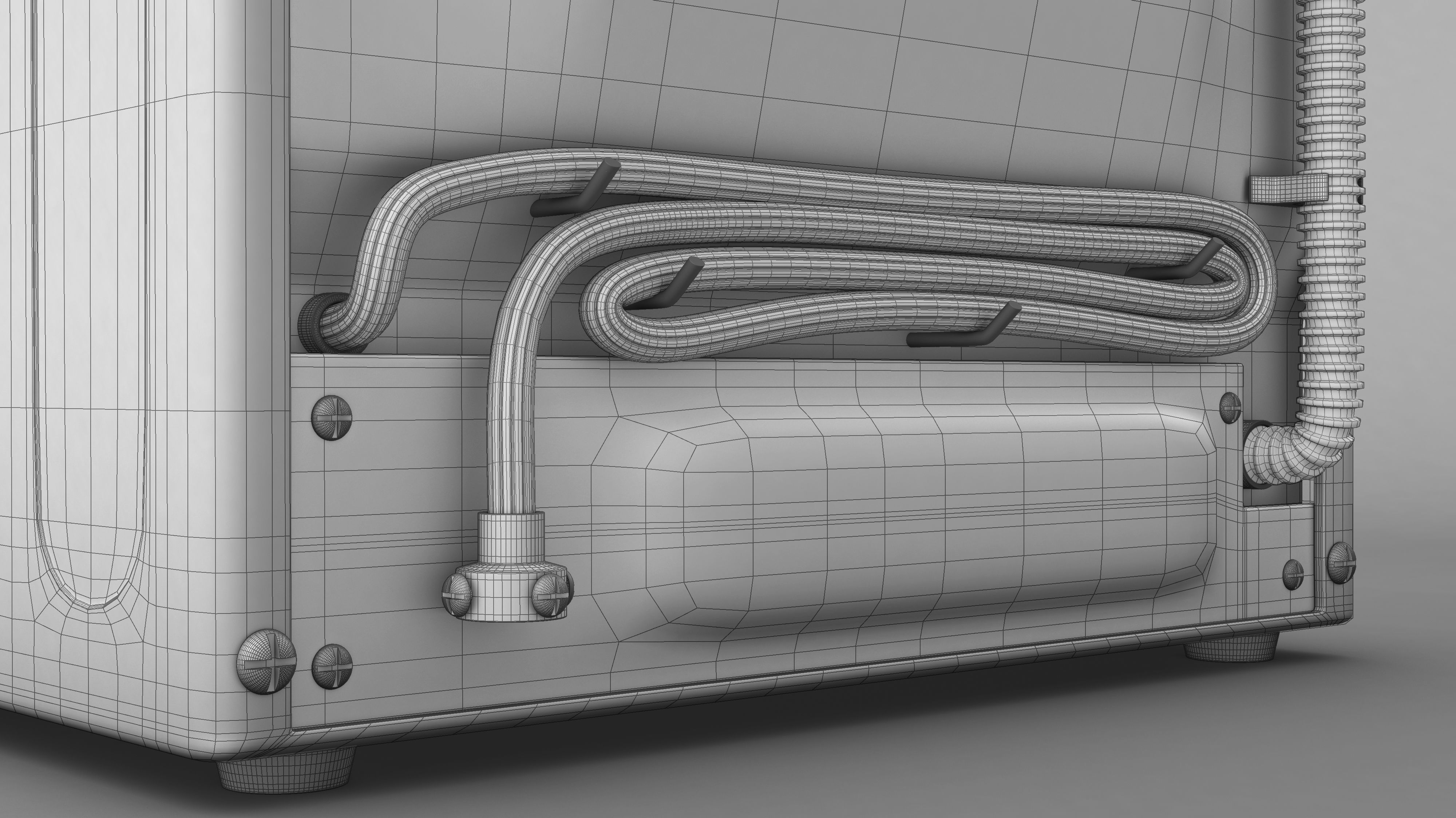 Samsung AddWash Washing Machine 3D model_28