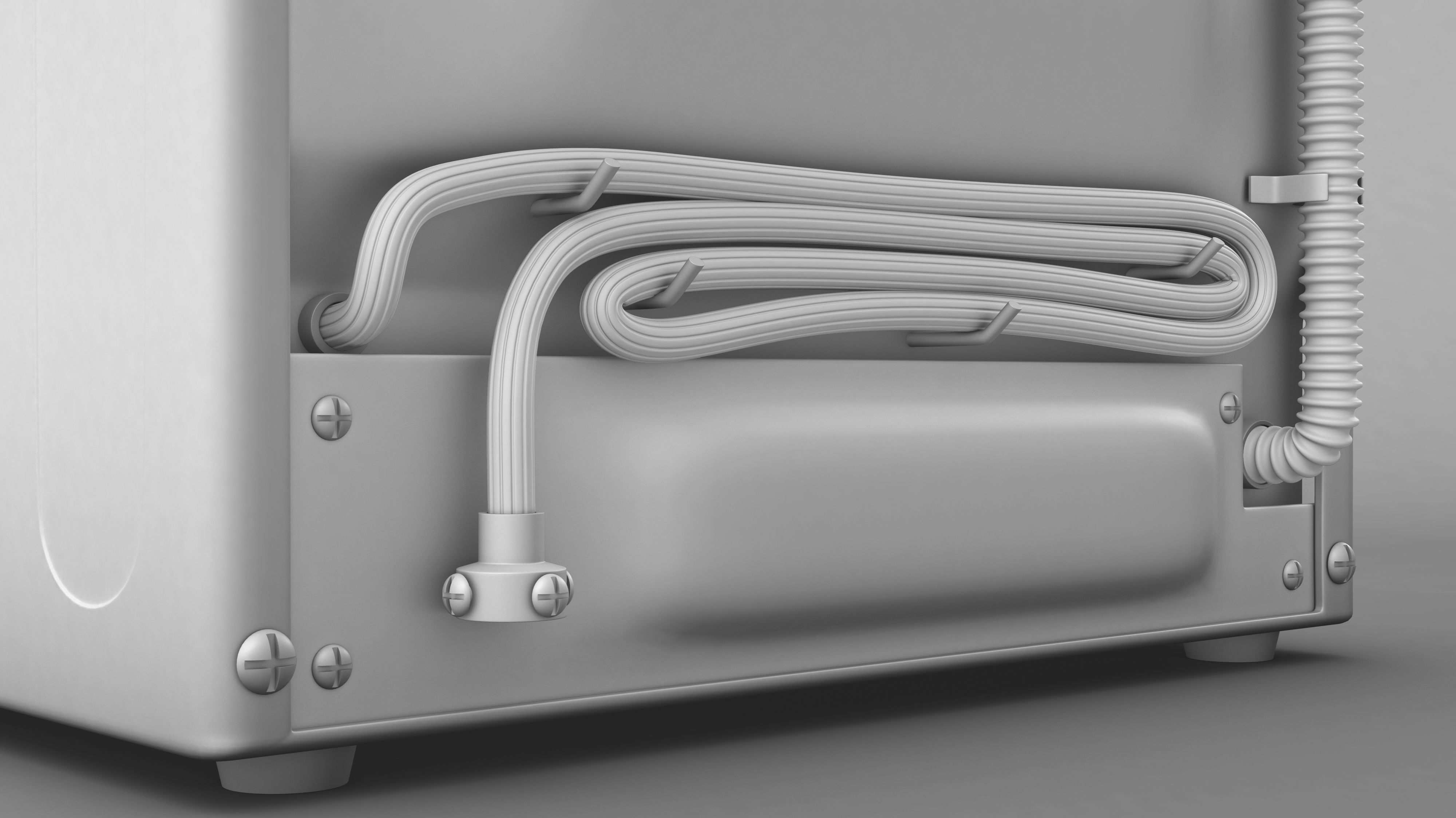 Samsung AddWash Washing Machine 3D model_19