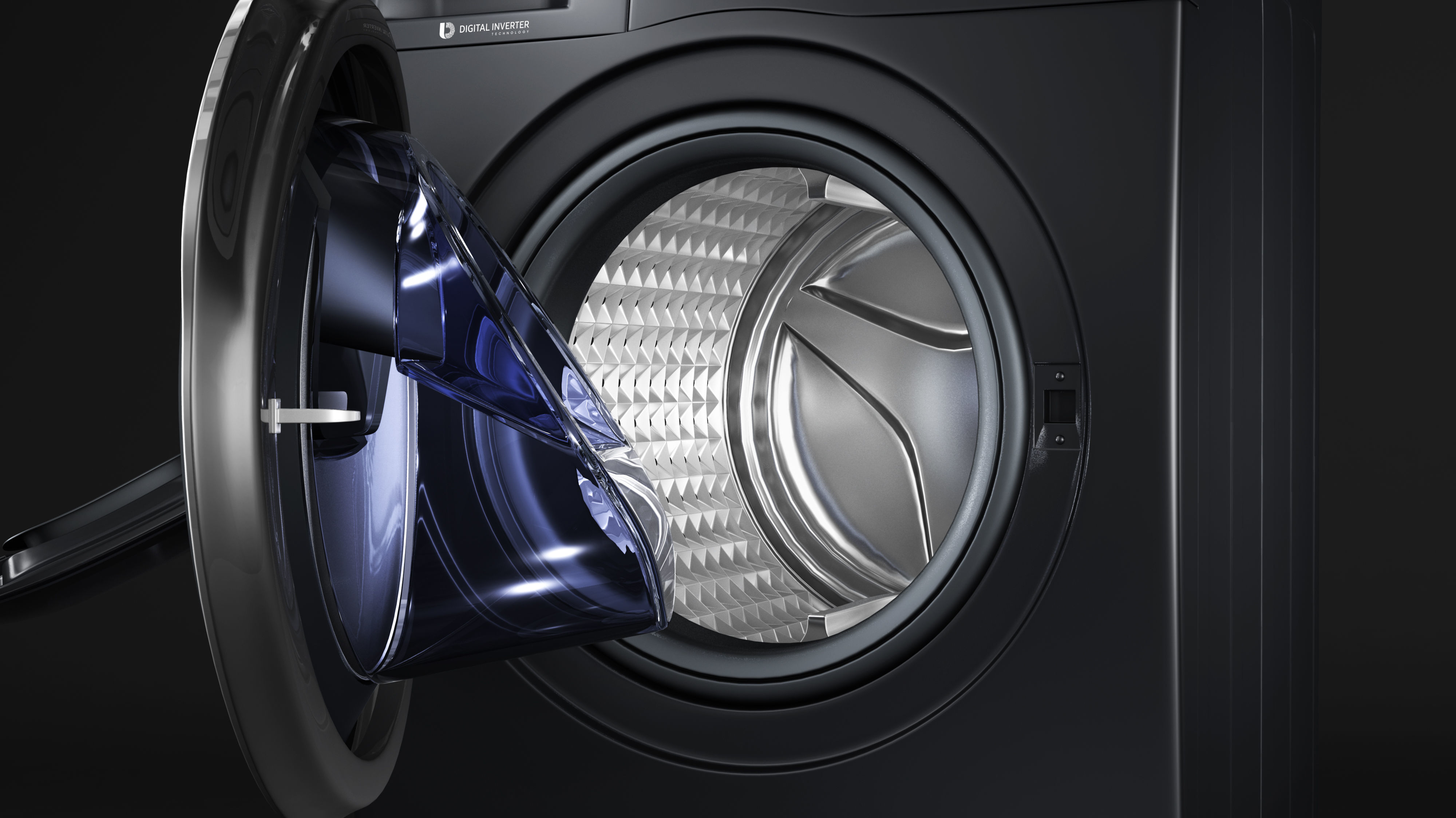 Samsung AddWash Washing Machine 3D model_5