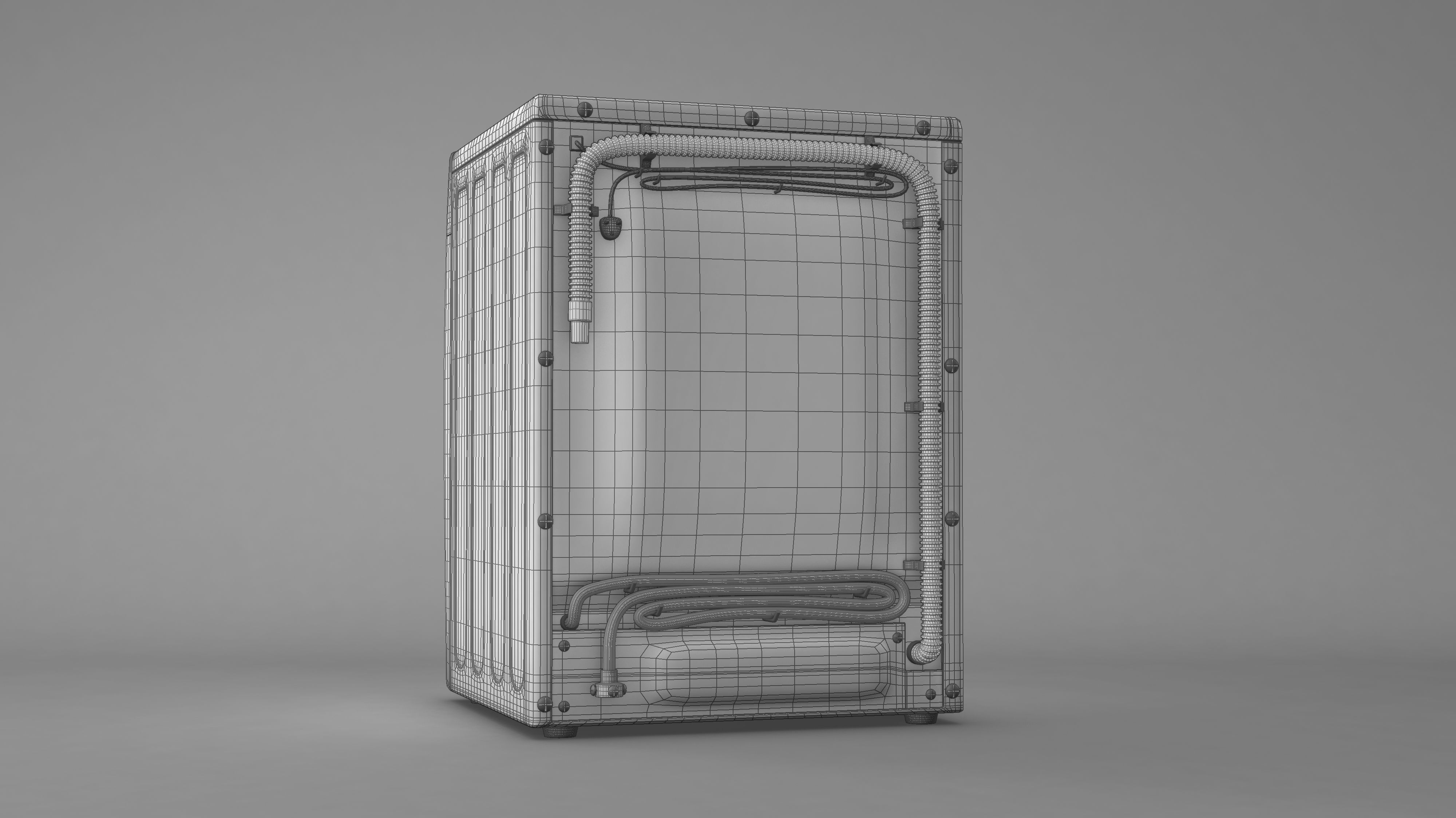 Samsung AddWash Washing Machine 3D model_25