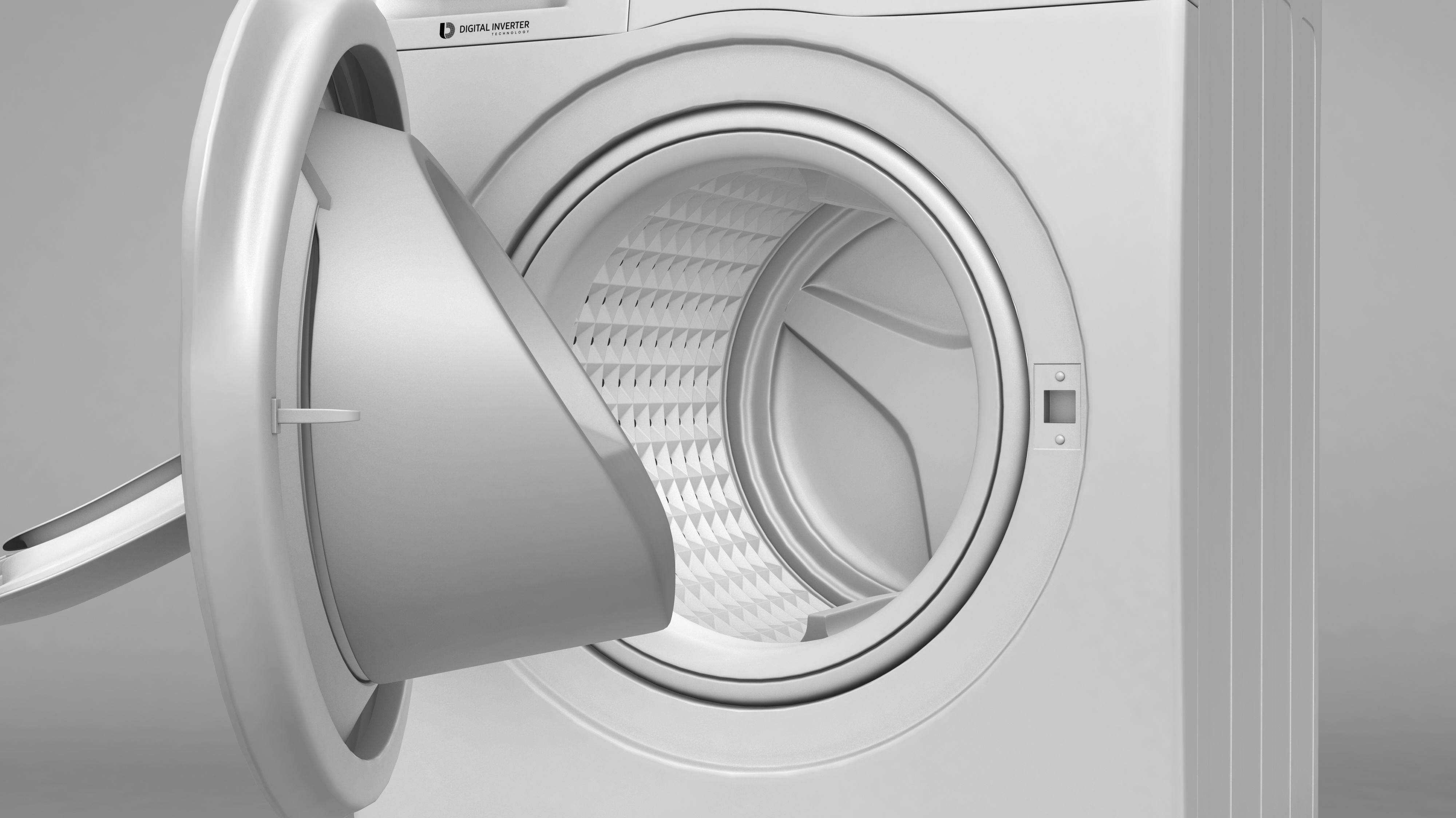Samsung AddWash Washing Machine 3D model_15
