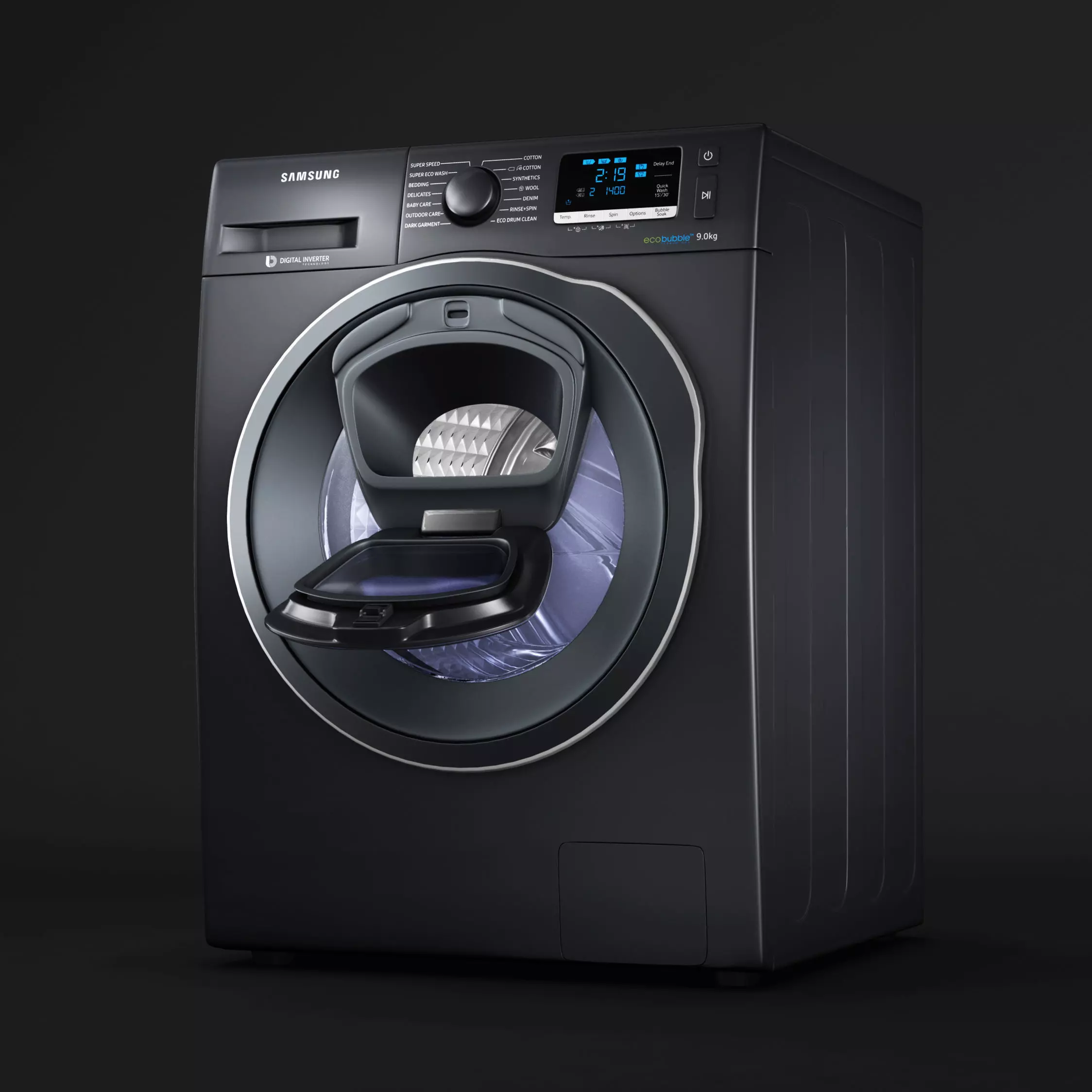 Samsung AddWash Washing Machine 3D model_0