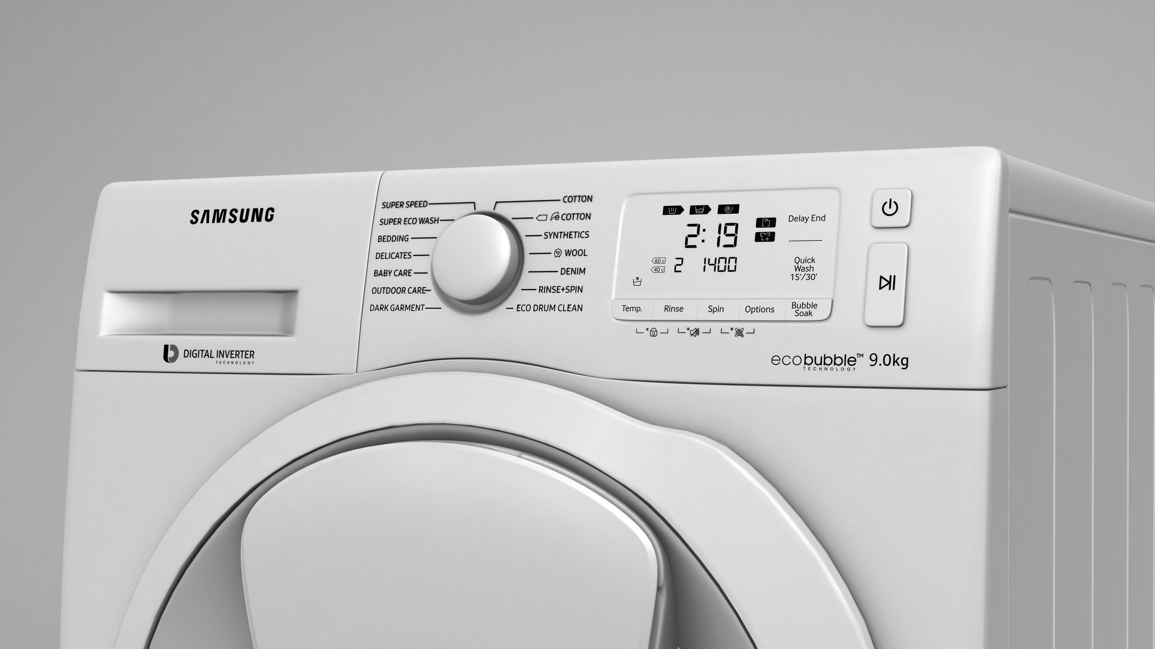 Samsung AddWash Washing Machine 3D model_16