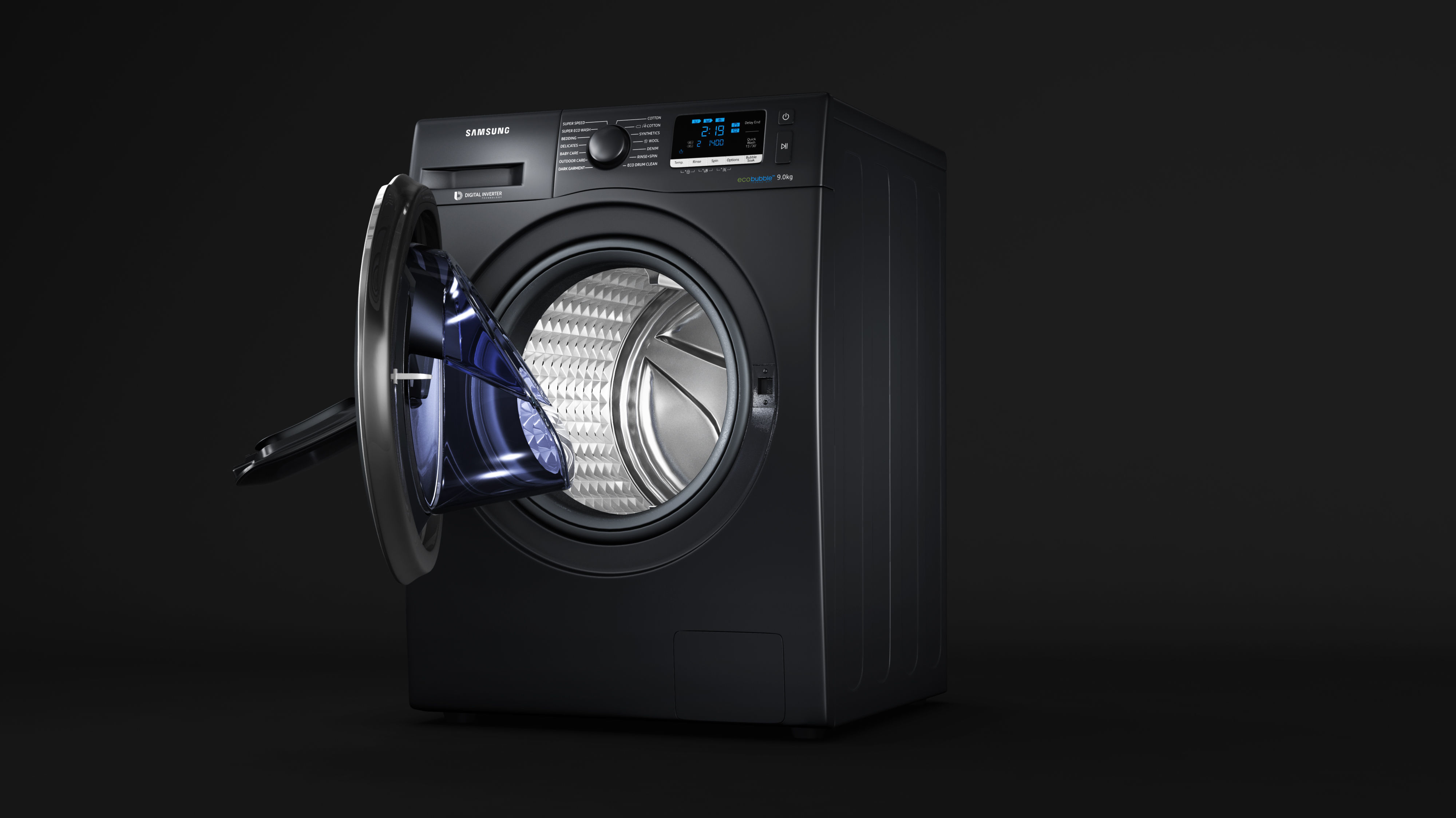 Samsung AddWash Washing Machine 3D model_4