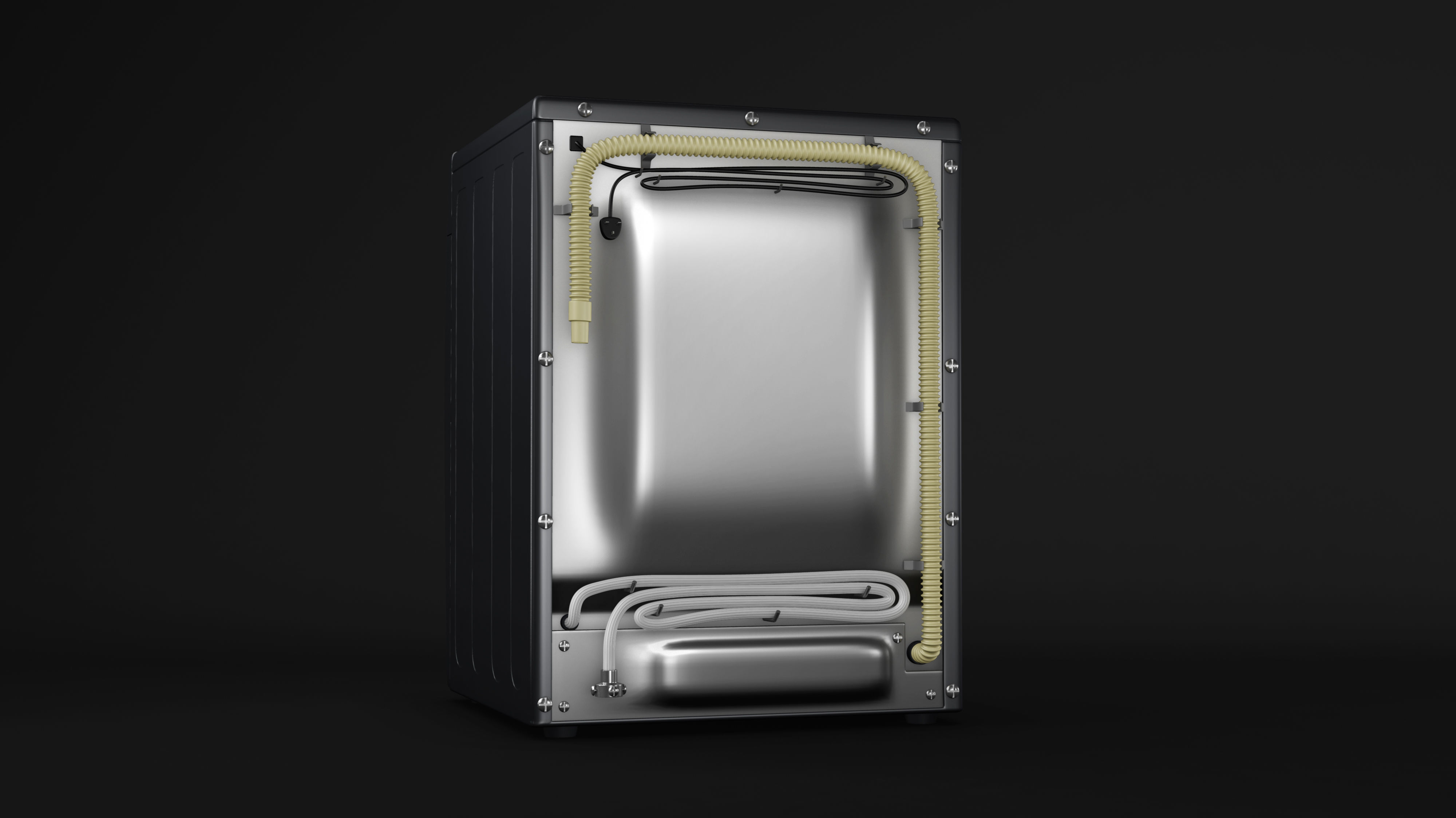 Samsung AddWash Washing Machine 3D model_8