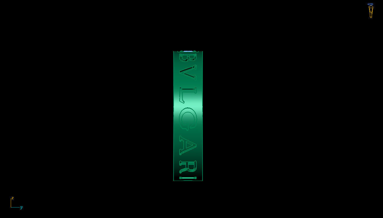 Bvlgari Ring 3D print model_3
