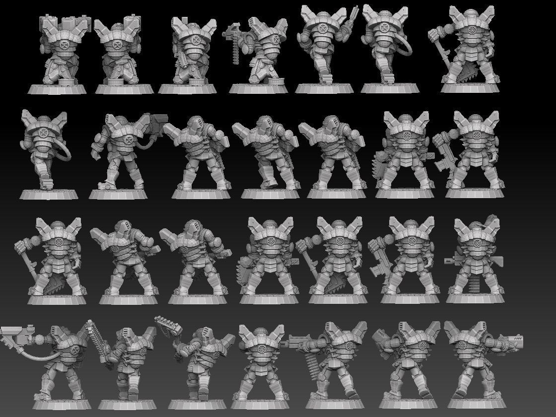 Astroknight Megapack 3D print model_2