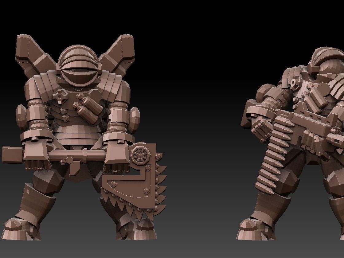 Astroknight Megapack 3D print model_9