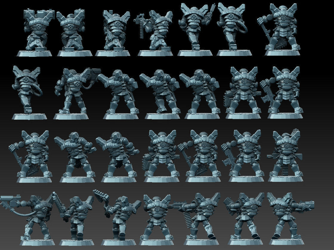 Astroknight Megapack 3D print model_8