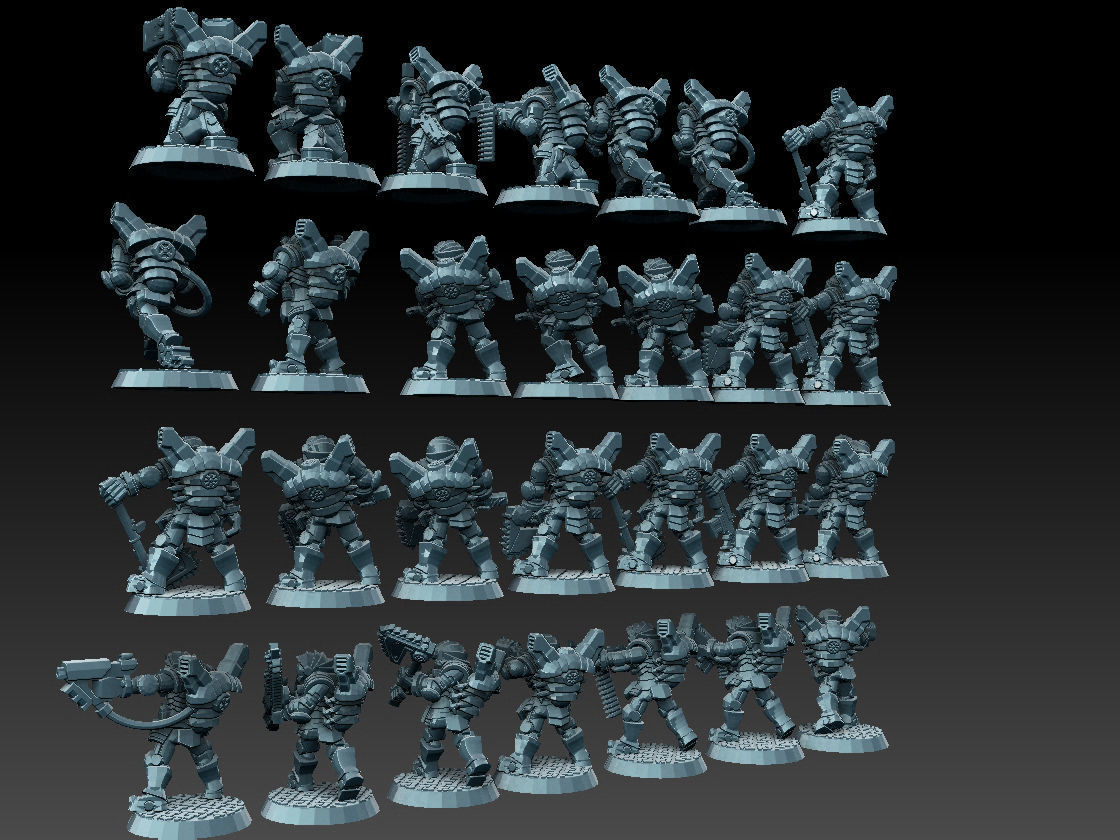 Astroknight Megapack 3D print model_10