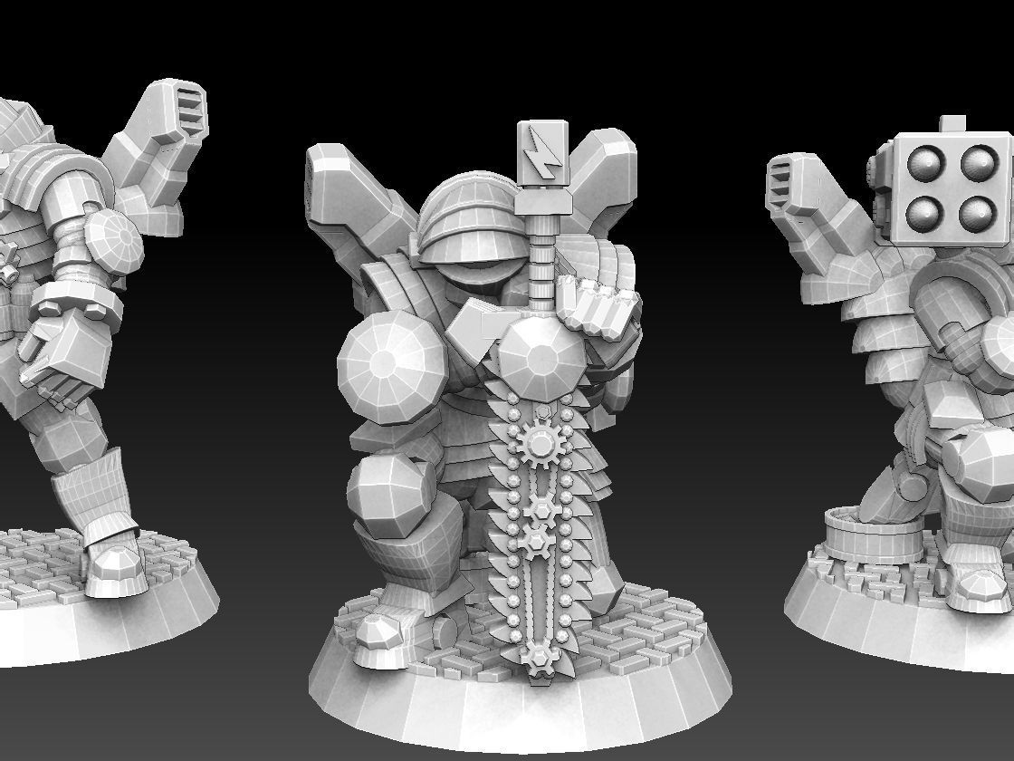 Astroknight Megapack 3D print model_18