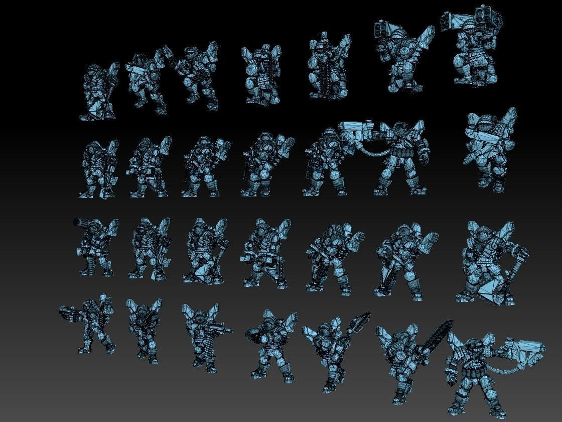 Astroknight Megapack 3D print model_15