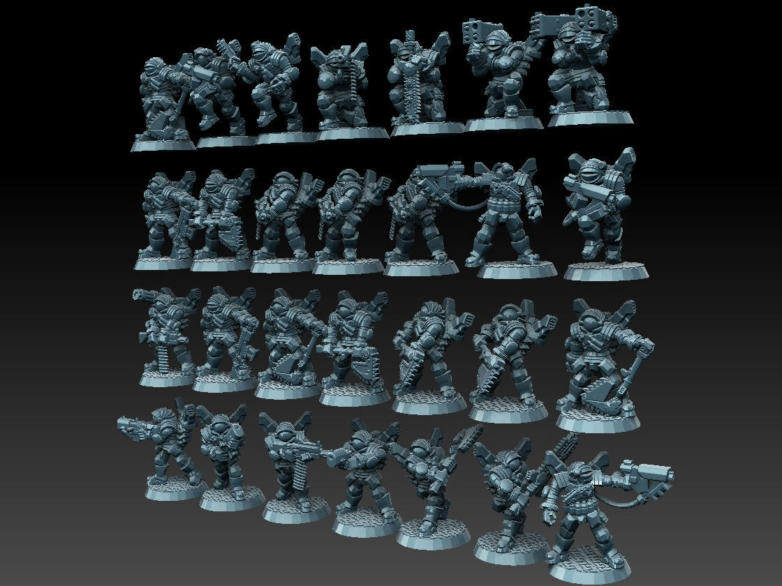 Astroknight Megapack 3D print model_17