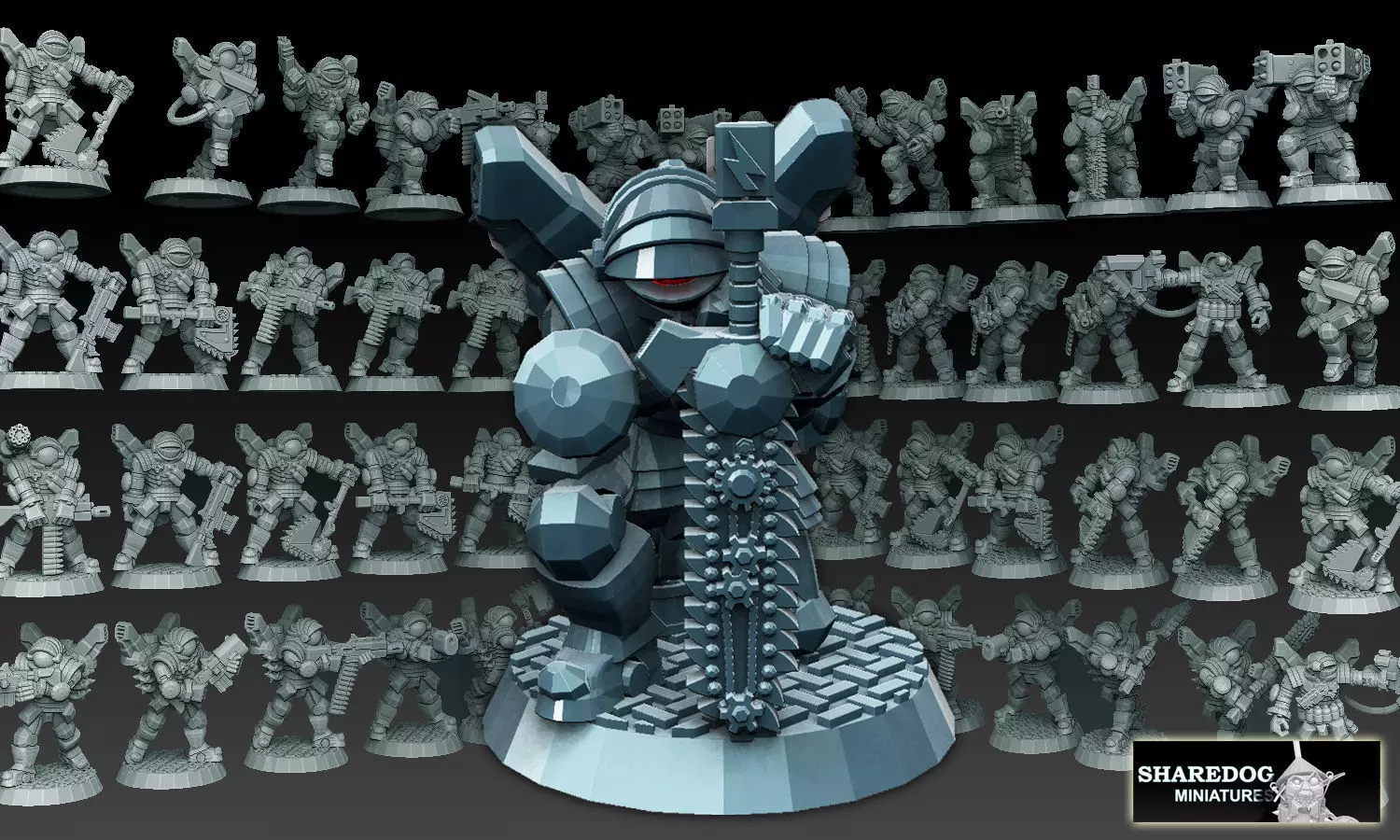 Astroknight Megapack 3D print model_0