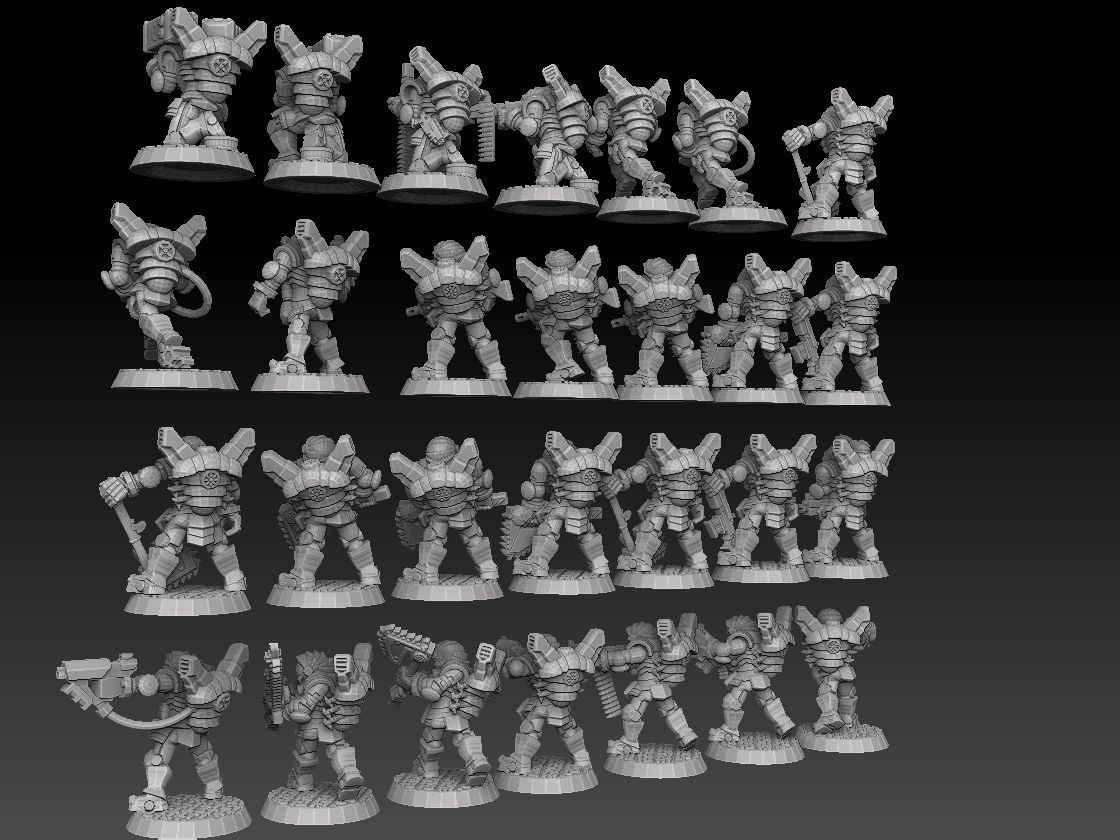 Astroknight Megapack 3D print model_4