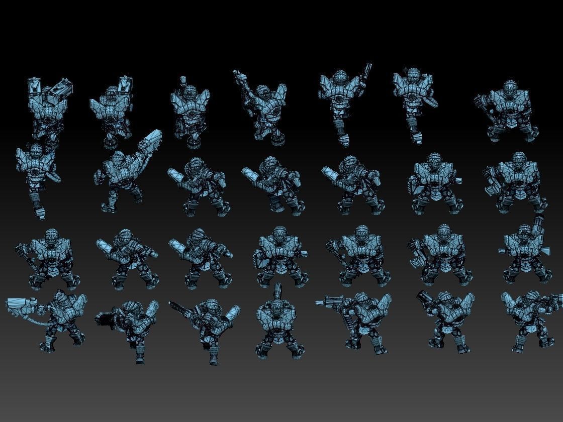 Astroknight Megapack 3D print model_16