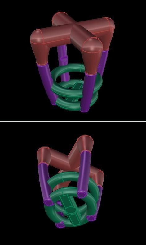 4-Prong Solitaire Earring 4mm50 3D print model_8