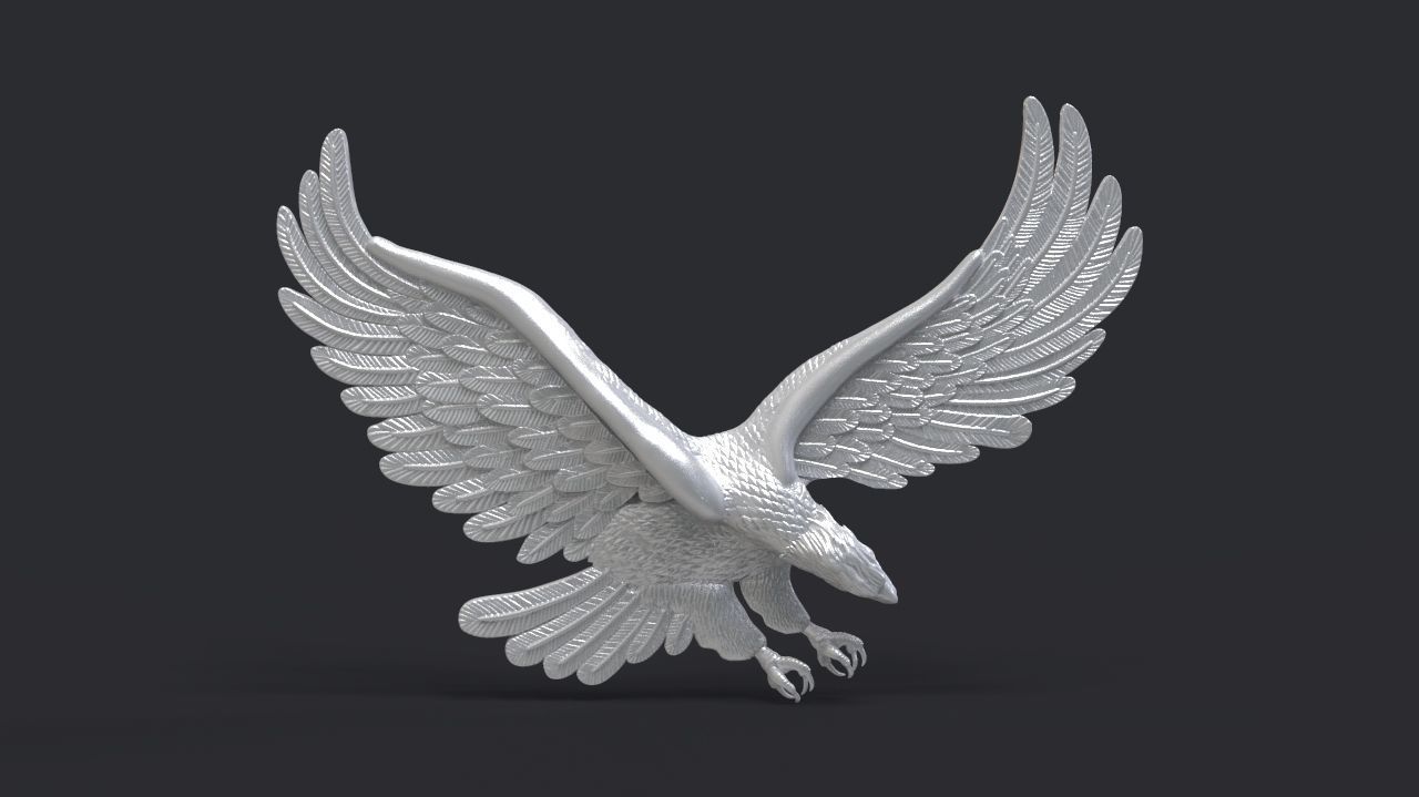 Eagle  3D print model_1