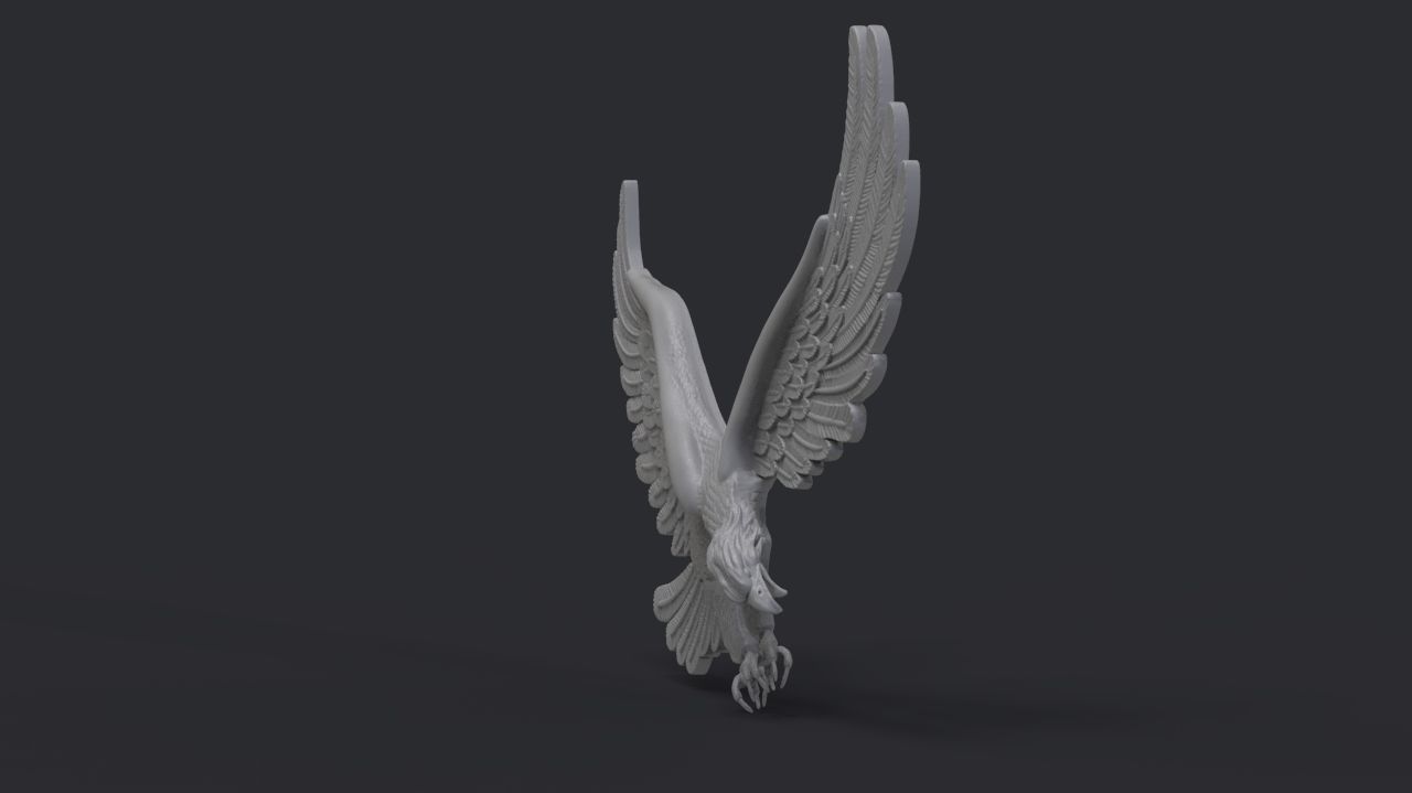 Eagle  3D print model_4