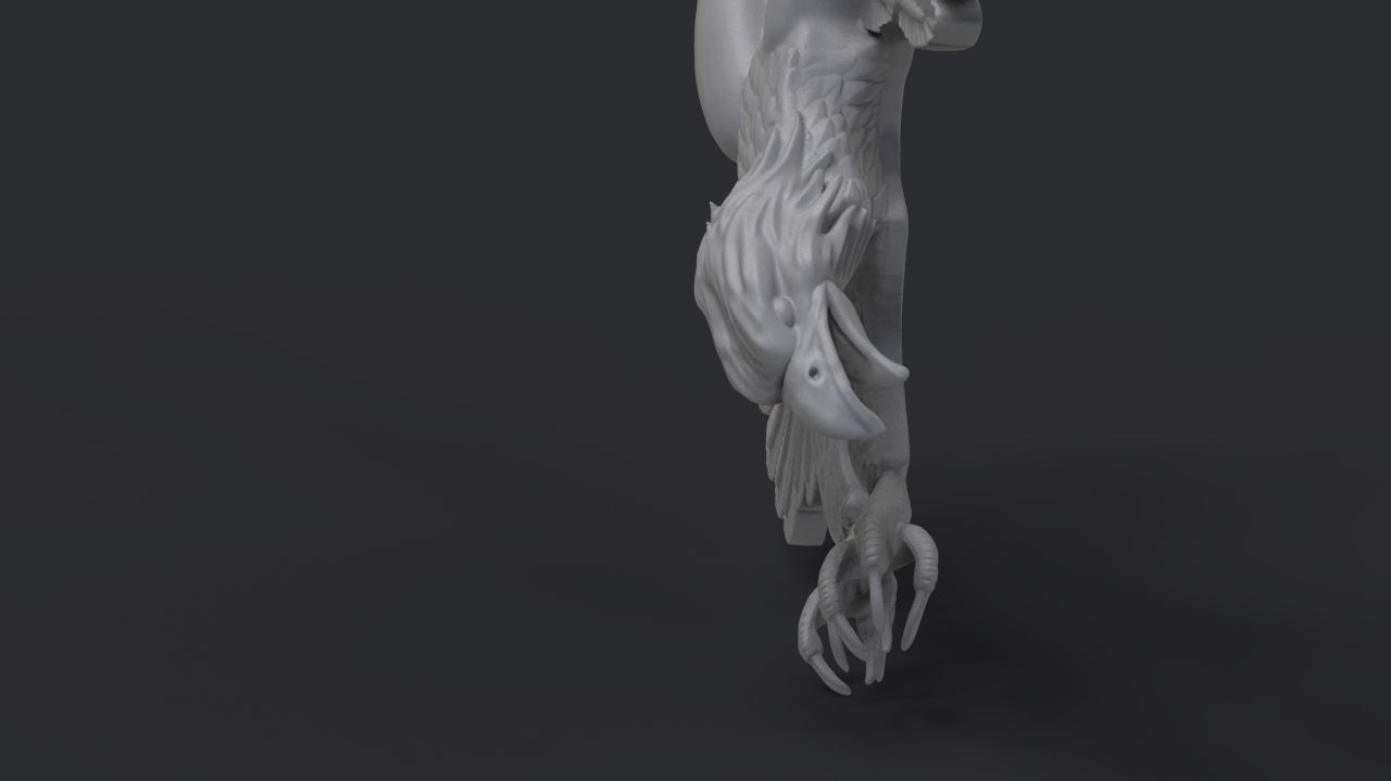 Eagle  3D print model_8