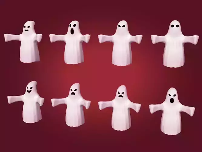 Cartoon Ghosts