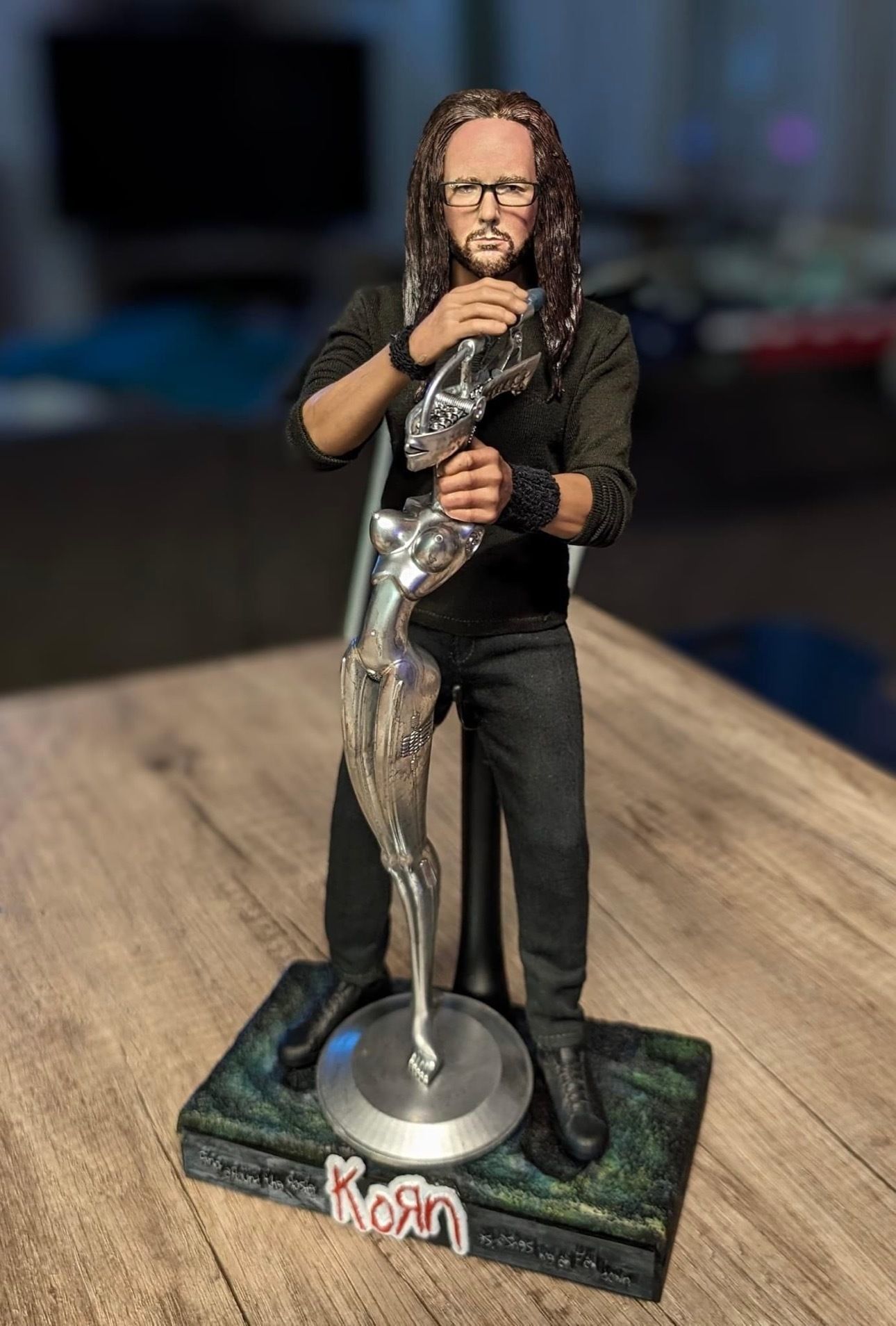 KORNS MICROPHONE STAND  -  THE BITCH  -  V3 3D print model_14