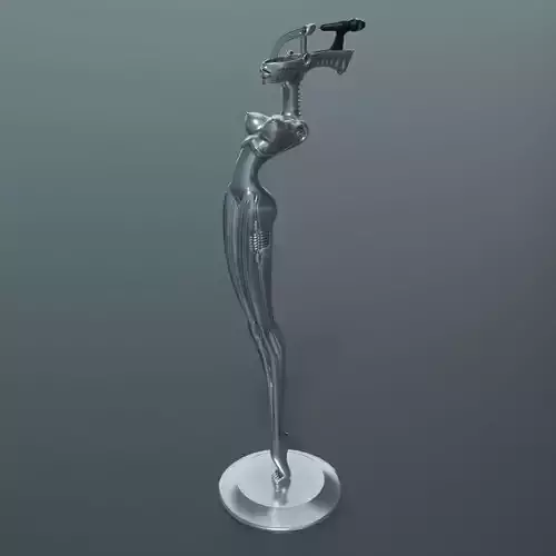 KORNS MICROPHONE STAND  -  THE BITCH  -  V3 3D print model