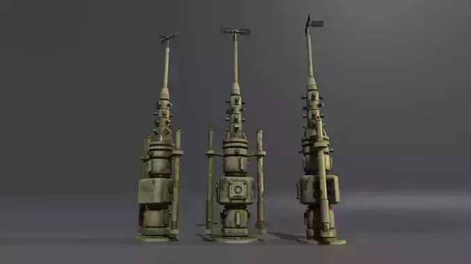 Star Wars Moisture Vaporator 3D model