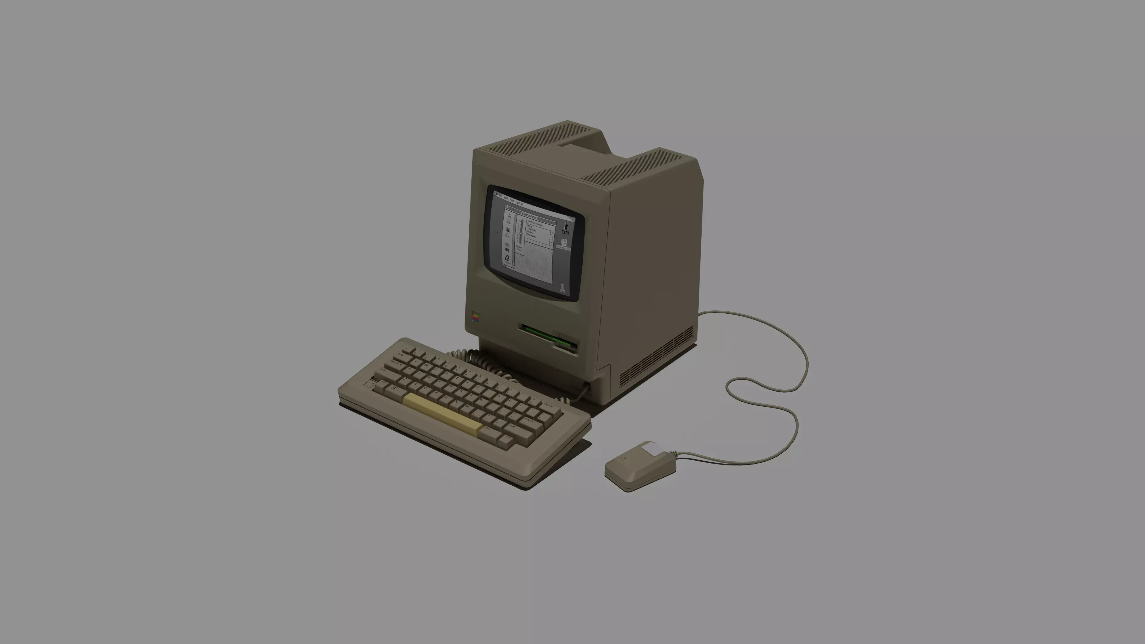 Apple Macintosh Free 3D model