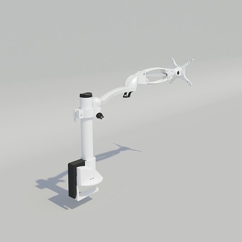 Monitor Arms Ellipta 001 - HAWORTH 3D model