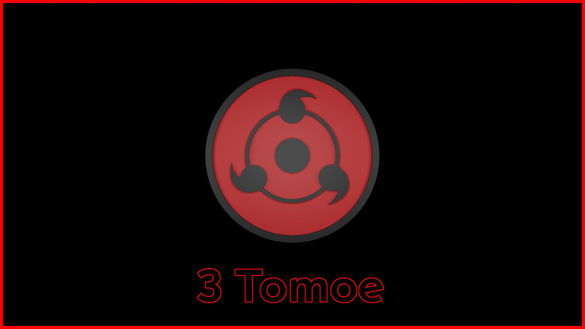 Sharingan bages pack Low-poly 3D model_5