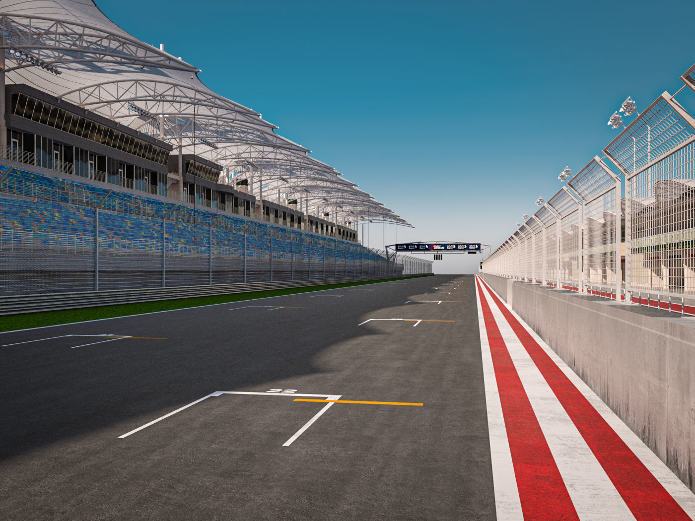 Race Track 3D model_3