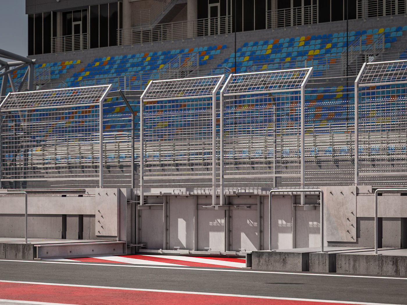 Race Track 3D model_6