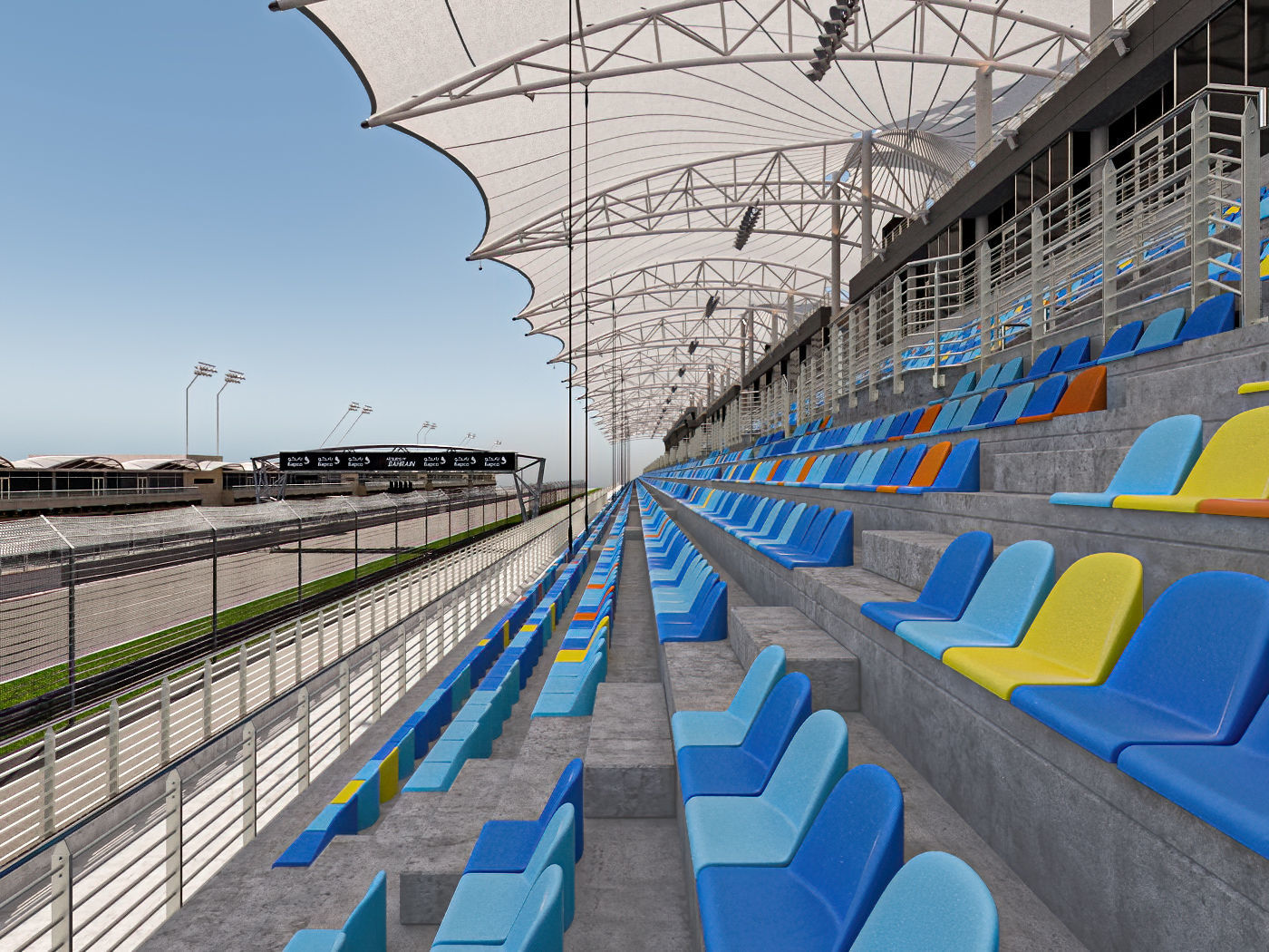 Race Track 3D model_8