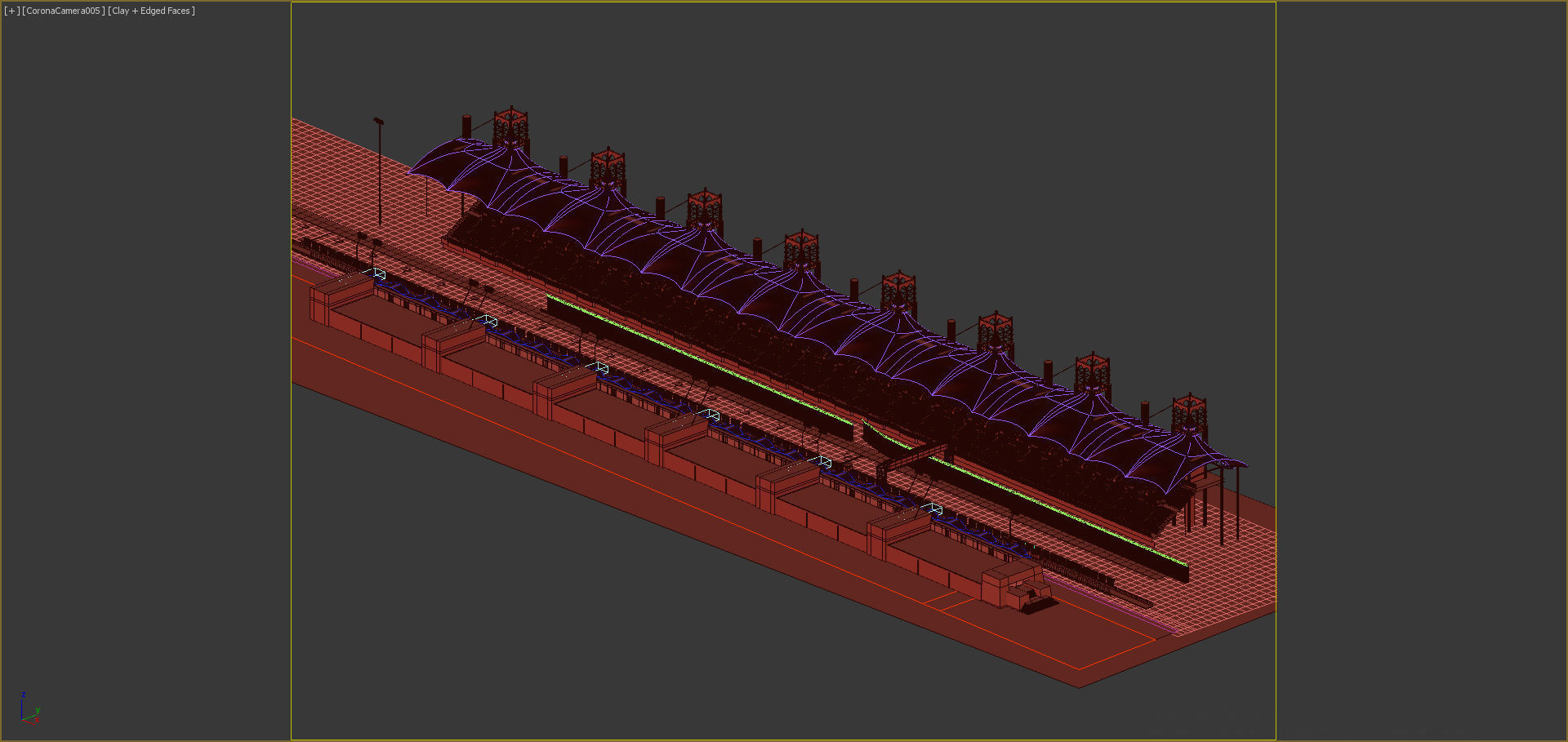 Race Track 3D model_35