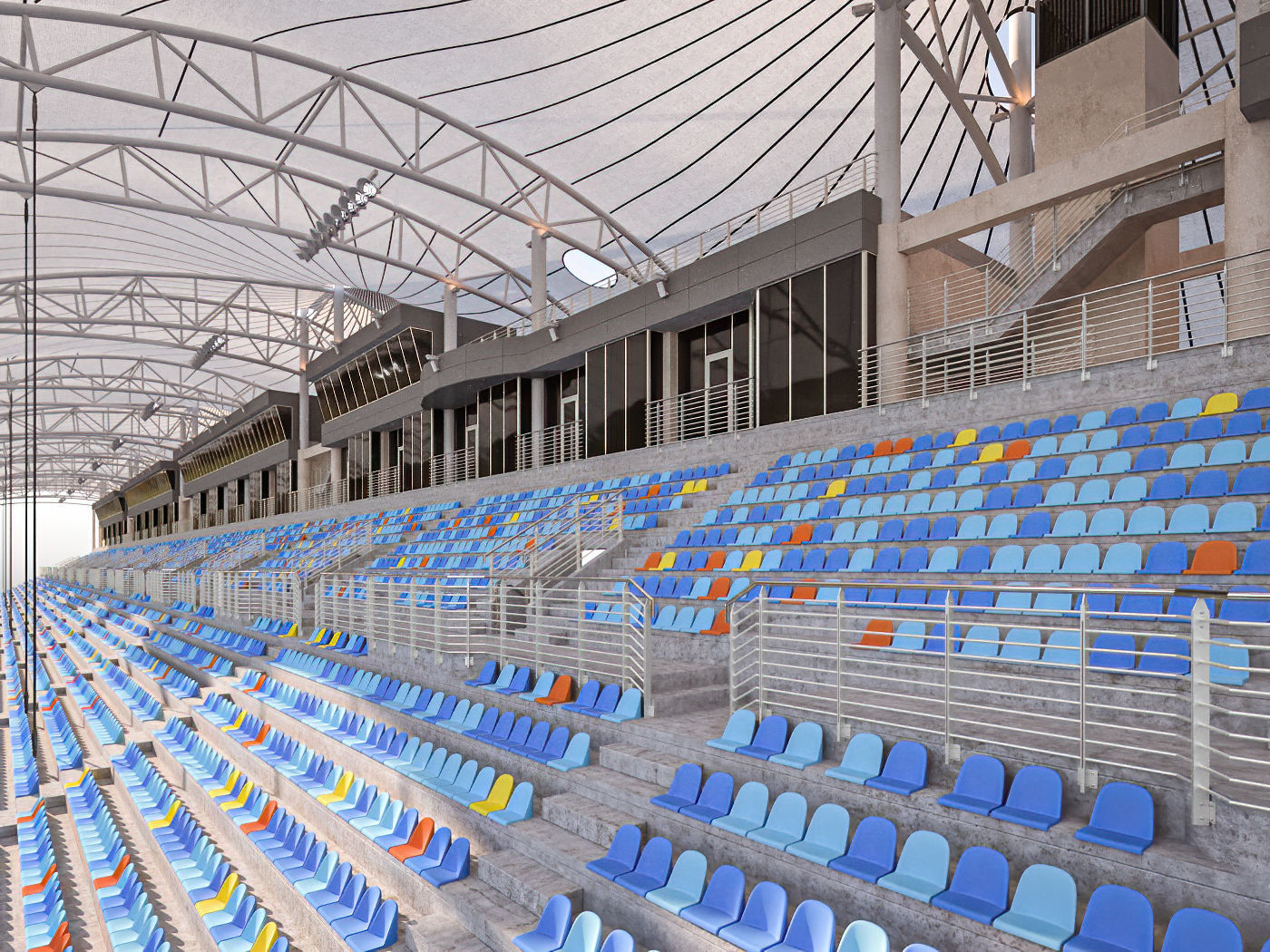 Race Track 3D model_9