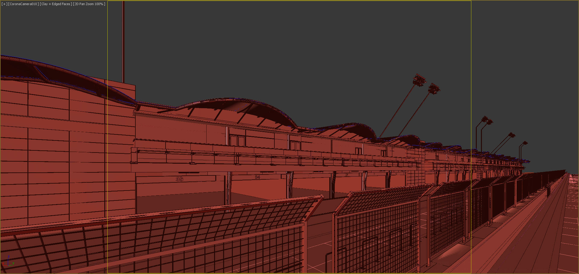 Race Track 3D model_37