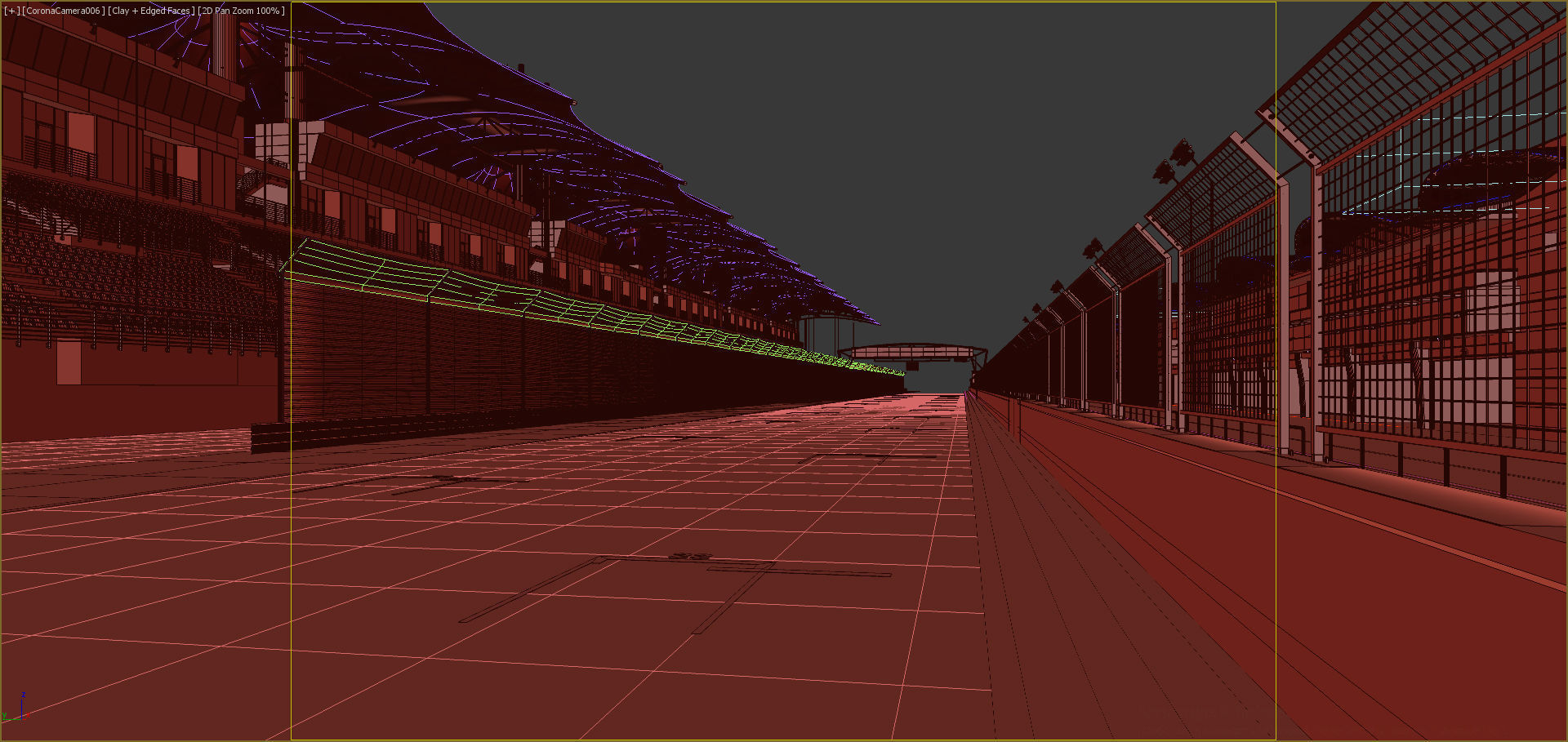 Race Track 3D model_36