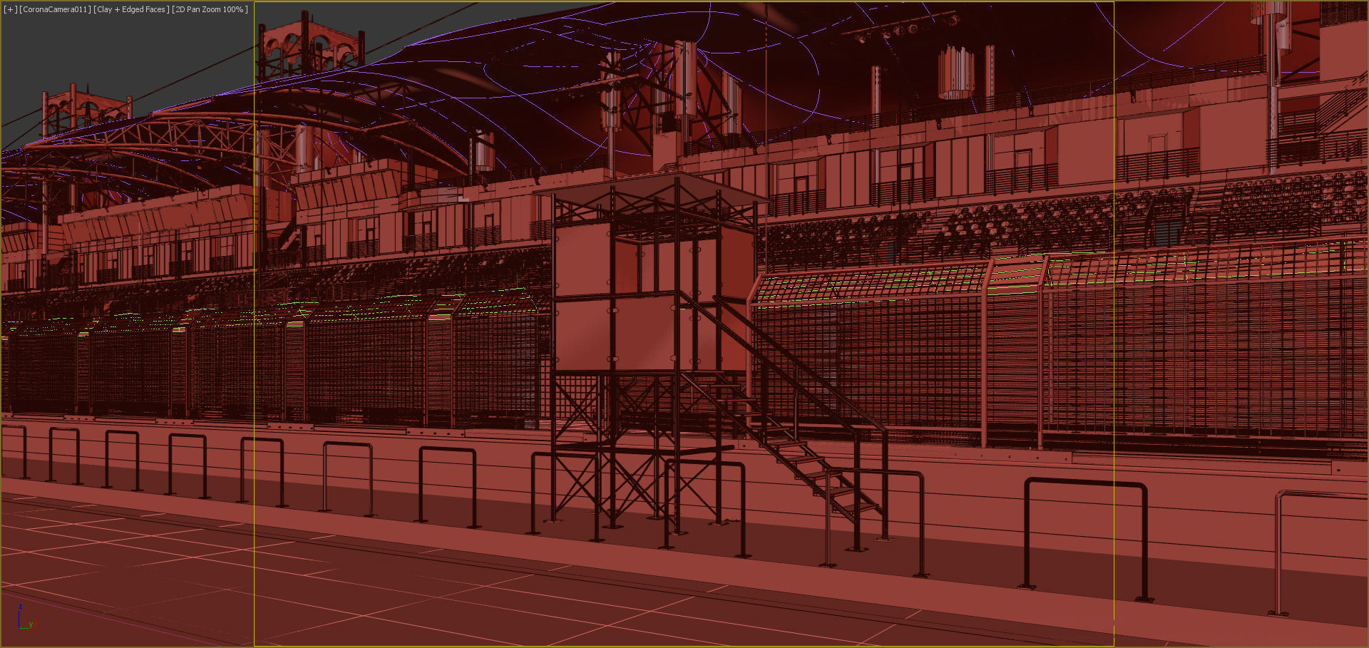 Race Track 3D model_39