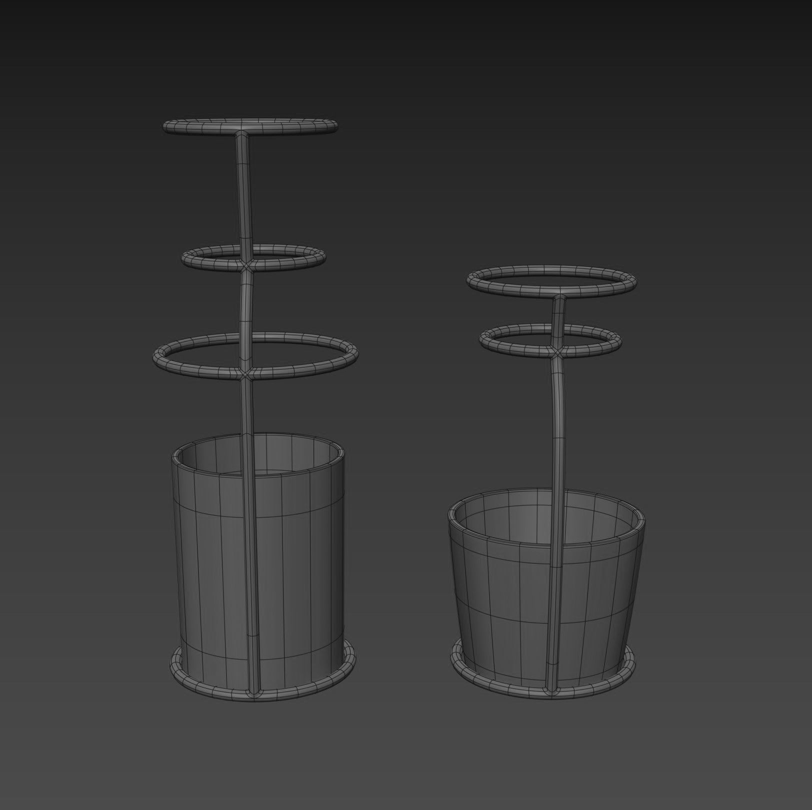 Nordic Vase 3D model_5