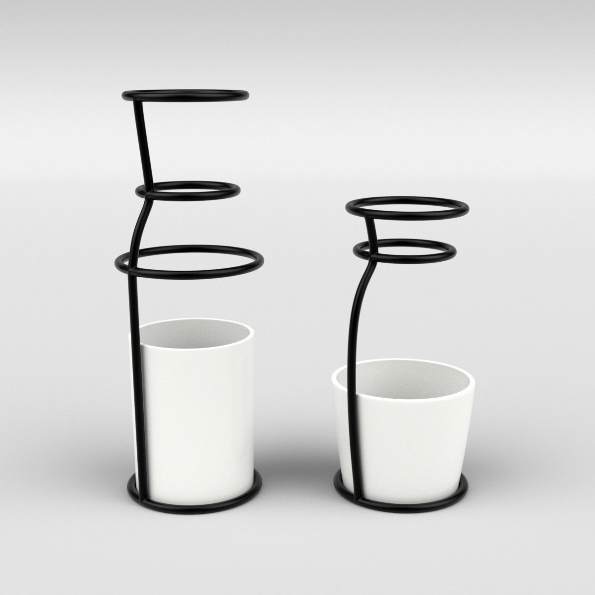 Nordic Vase 3D model_2