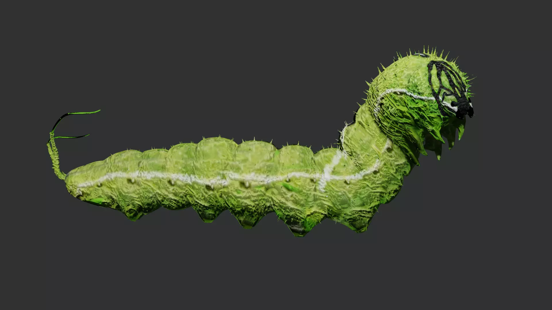 Caterpillar 3D model_0