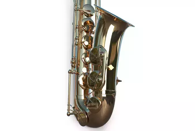 Saxophone 3D model