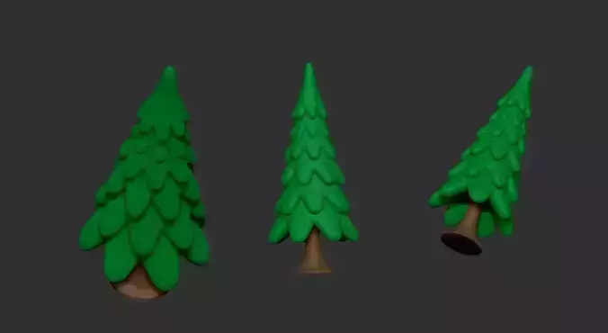 Christmas tree STL 3D print model