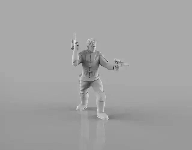 Ancient Heroic Trooper 3D print model