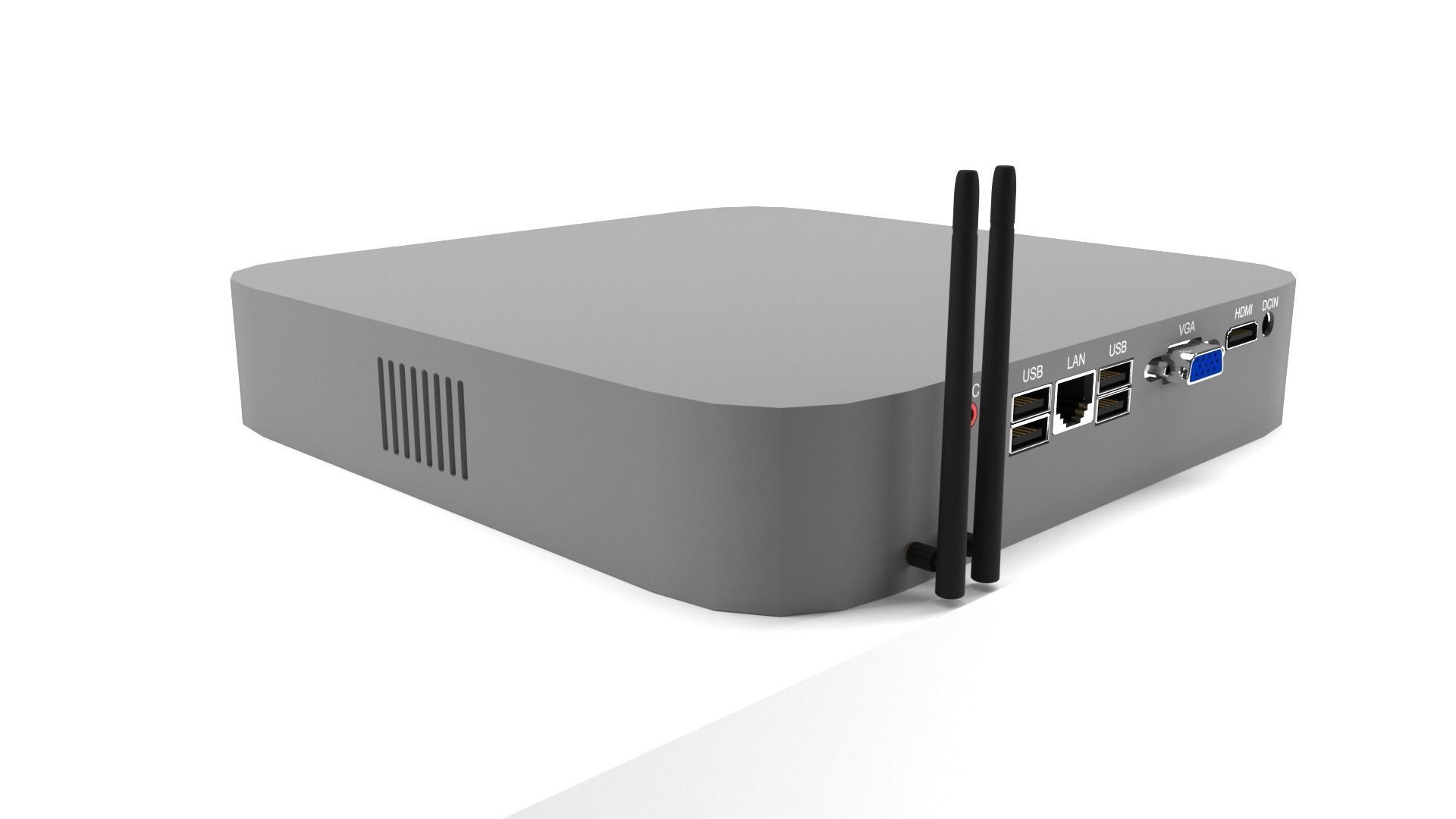 Mini PC Computer 3D model_3
