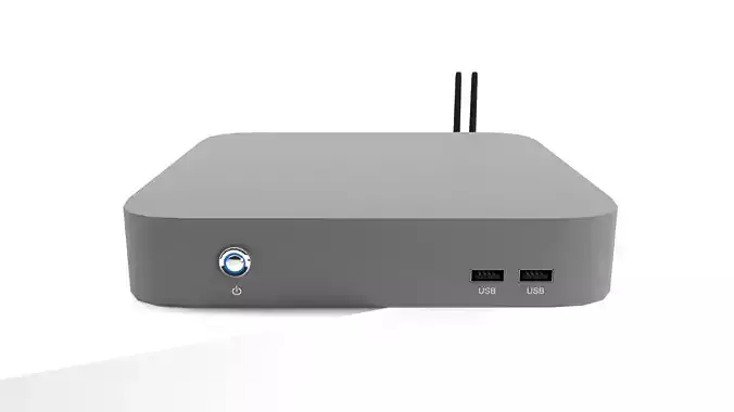 Mini PC Computer 3D model