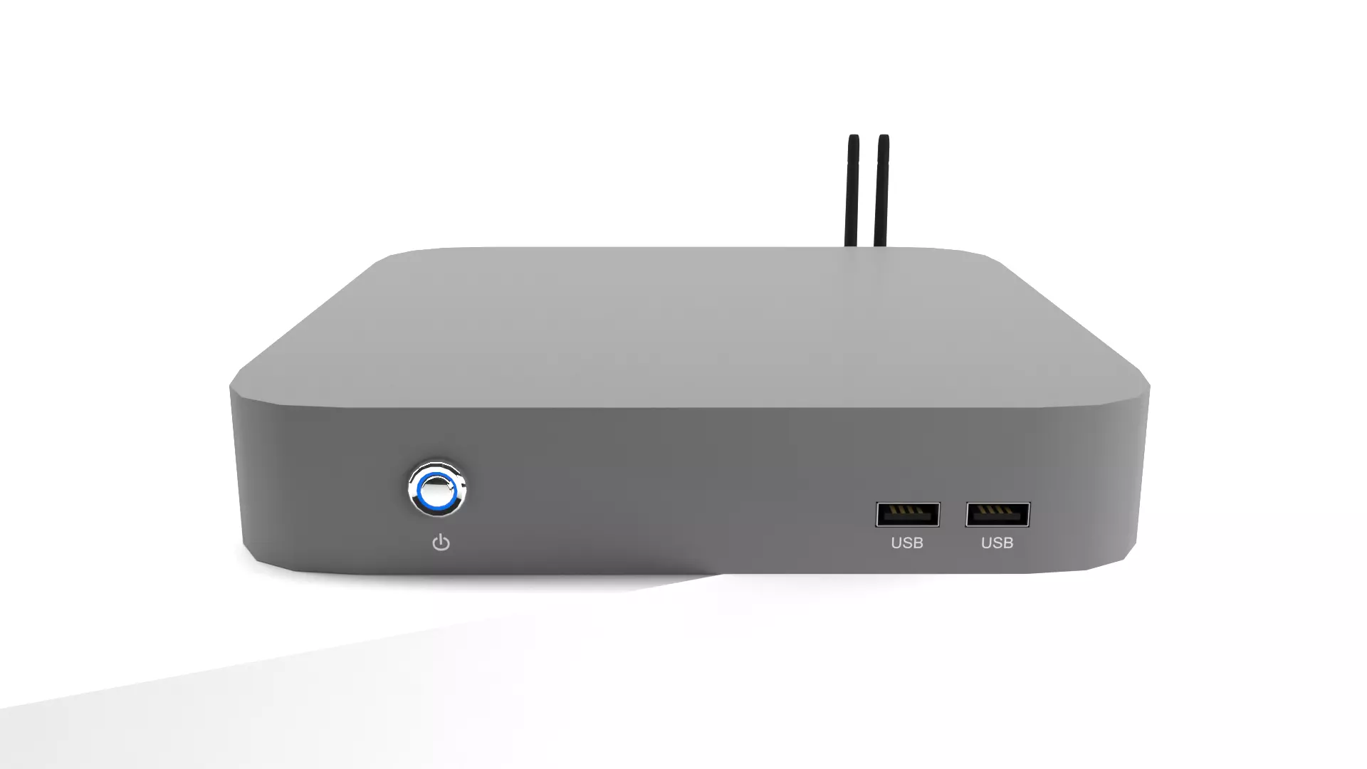 Mini PC Computer 3D model_0